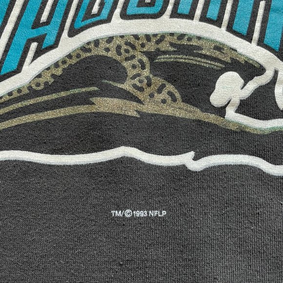 RARE Jacksonville Jaguars 90s Starter Crewneck - Picture 7 of 9